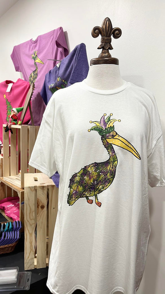 Mardi Gras Pelican