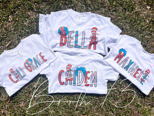 Dr. Seuss Tees