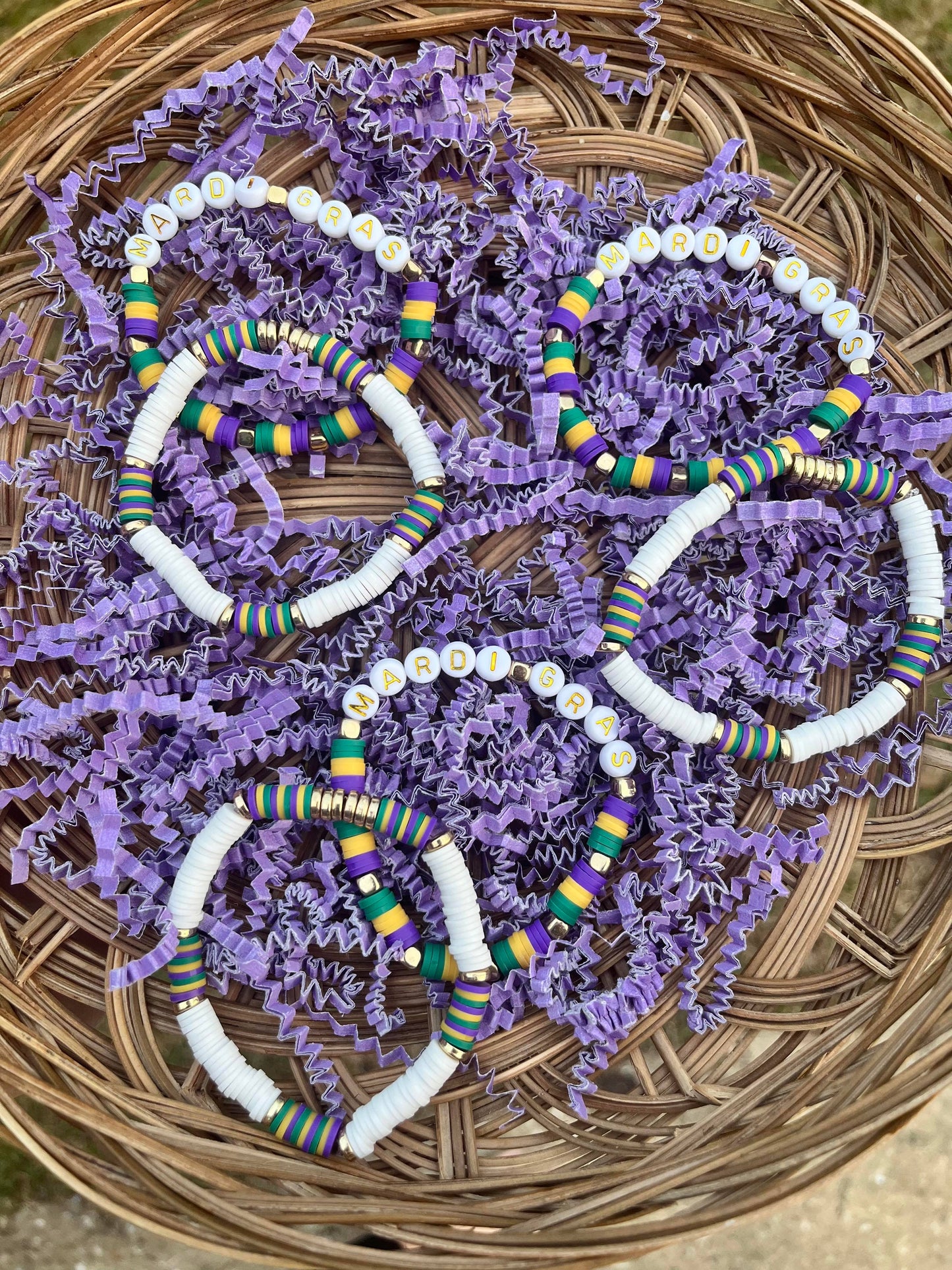 Mardi Gras Bracelet Sets