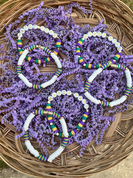 Mardi Gras Bracelet Sets